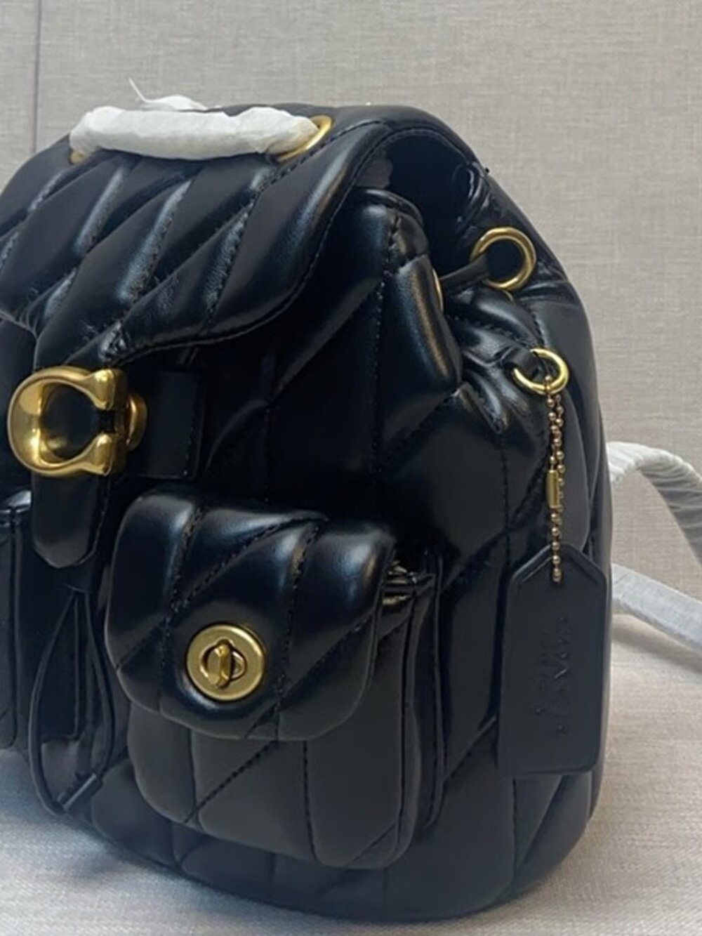 Coach Tabby 22 series small backpack - Picture 4 of 9